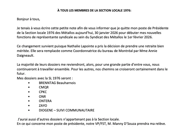 Lien Direct - January 30, 2026